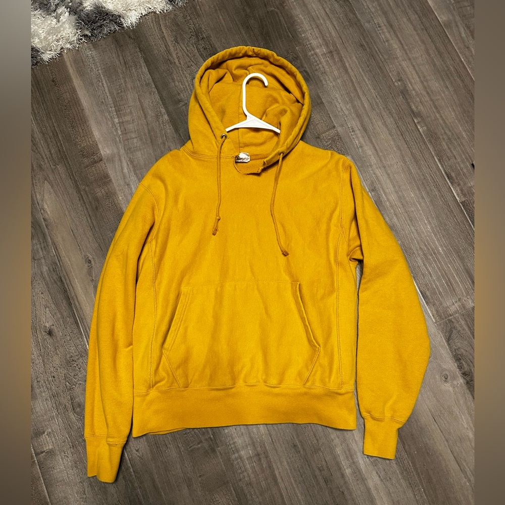 Yellow Champion Hoodie